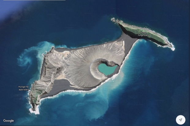 อย่างสวย!! ภาพเกาะเกิดใหม่ ในรอบ 150 ปี 